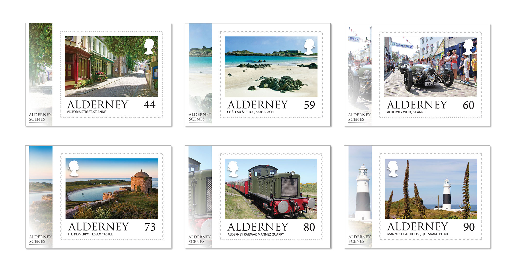 Set of 6 Postcards